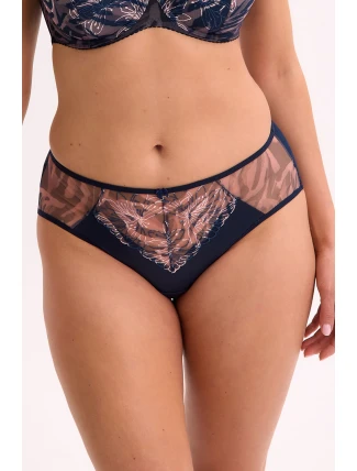 Gaia 1329P Sienna barva: tmavě modrá a růžová