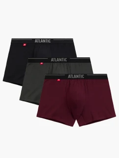 Atlantic 3MH-011 3-pack barva:fialová/černá/khaki