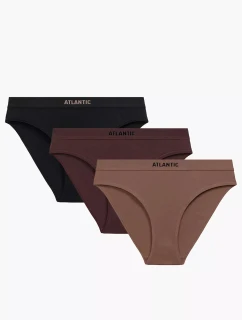 Atlantic 3CLP-012B 3-pack barva:cappuccino/čokoláda/černá