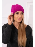 Dámská čepice Rebeka K345 fuchsiová Dámská čepice Rebeka K345 fuchsiová
