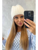 Dámská čepice Rebecca K345 bílá Dámská čepice Rebecca K345 bílá