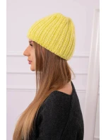 Dámská čepice Rebeka K345 žlutá Dámská čepice Rebeka K345 žlutá