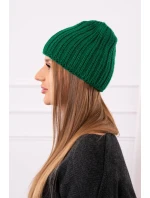 Dámská čepice Rebeka K345 tmavě zelená Dámská čepice Rebeka K345 tmavě zelená