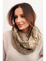 KN15 Dámská čepice s kapucí zelená neonová