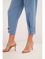 Kalhoty Summer Punto se zapínáním na nohavicích džínové