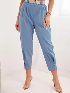 Kalhoty Summer Punto se zapínáním na nohavicích džínové