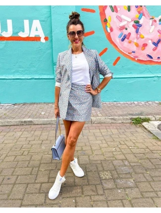 Dámské Vysoké Tenisky Big Star FF274579 Bile Dámské Vysoké Tenisky Big Star FF274579 Bile