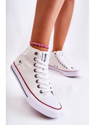 Dámské Vysoké Tenisky Big Star DD274332 Bile Dámské Vysoké Tenisky Big Star DD274332 Bile