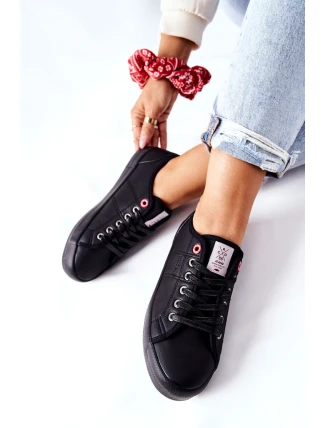 Dámské Tenisky Cross Jeans II2R4003C Černé Dámské Tenisky Cross Jeans II2R4003C Černé