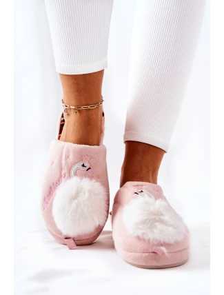 Polstrované pantofle Labuť Světle růžová Reya Polstrované pantofle Labuť Světle růžová Reya