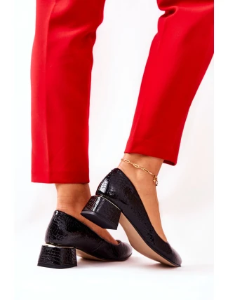 Lodičky Hadí Lewski 3118 Černé