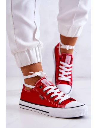 Dámské klasické tenisky Cross Jeans JJ2R4010C červená