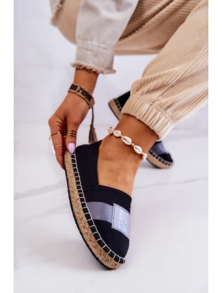 Dámské slip-on espadrilky Big Star JJ274963 Černá