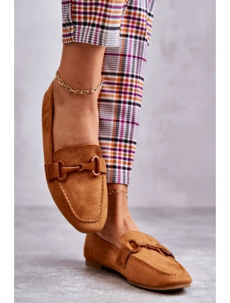 Semišové mokasíny se zdobením velbloudí Santi