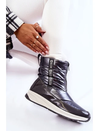 Dámské sněhule Big Star KK274391 Tmavě šedé