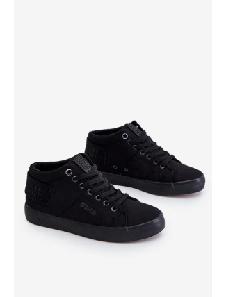 Dámské klasické vysoké tenisky Big Star LL274001 Černé Dámské klasické vysoké tenisky Big Star LL274001 Černé