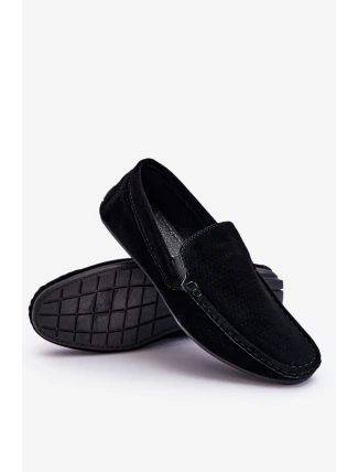 Pánské klasické semišové mokasíny Černe Felixo Pánské klasické semišové mokasíny Černe Felixo
