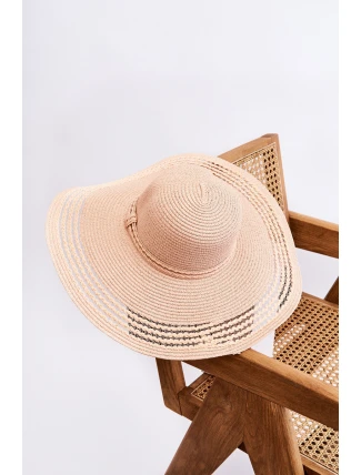 Obyčejný nastavitelný dámský klobouk růžový