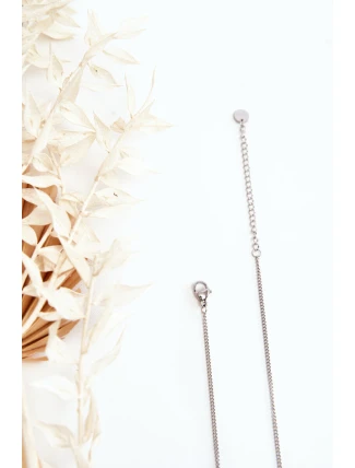 Dámský řetízek z nerezové oceli stříbrne