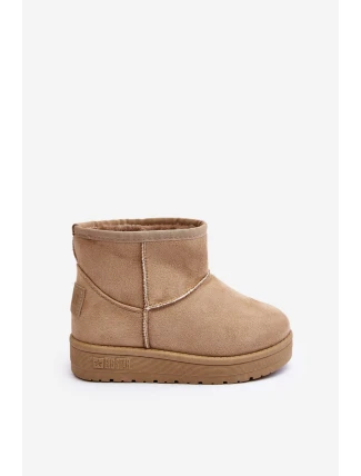 Dětské zimní boty s izolací Big Star MM374056 Bežové Dětské zimní boty s izolací Big Star MM374056 Bežové