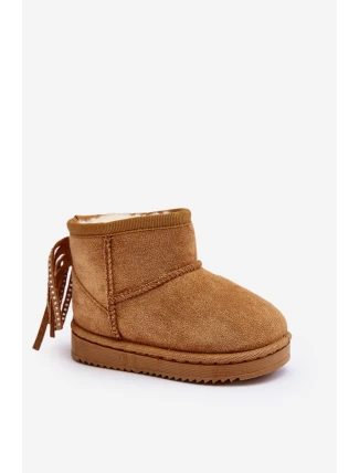 Dětské izolované Botky Sněžáky se šňůrkami Camel Mikyla