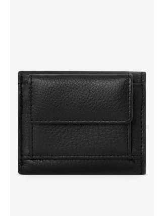 Dámská Malá Peněženka Z Přírodní Kůže Nobo NPUR-LR110-C020 Černá