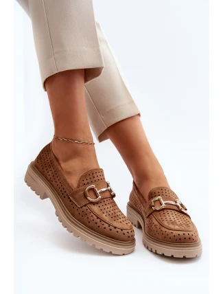 Dámské lodičky s výšivkou Camel Talesse