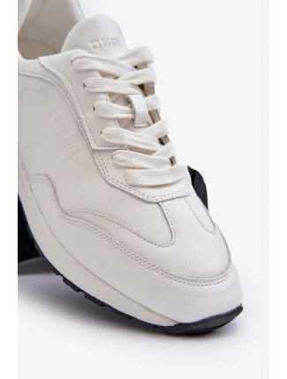 Mužské kožené tenisky BIG STAR NN174288 bílé