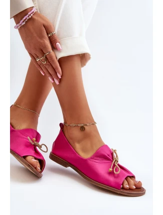 Zazoo 2660 Dámské kožené baleríny fuksie Zazoo 2660 Dámské kožené baleríny fuksie