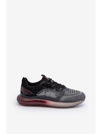 Mužská sportovní obuv HI-POLY SYSTEM Big Star NN174476 Černá