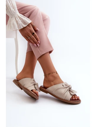 Dámské sandály na ploché podrážce béžové Nelvira Dámské sandály na ploché podrážce béžové Nelvira