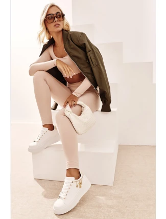 Dámské tenisky s ozdobou Bílé Celedria Dámské tenisky s ozdobou Bílé Celedria