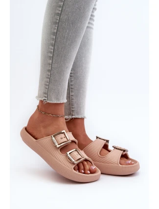 Lehké Dámské Žabky ZAXY LL285087 Beige