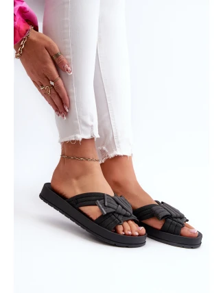 Vonné Dámské Sandály Na Ploché Podrážce ZAXY LL285096 Černé