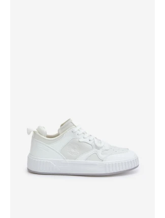 Pánské Tenisky Z Eko Kůže Big Star OO174003 Bílé
