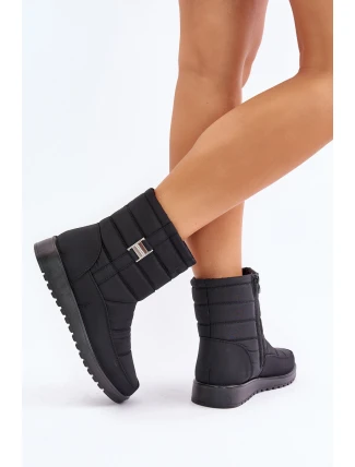 Lehké Dámské Sněhule Na Zip Černé Mezitha