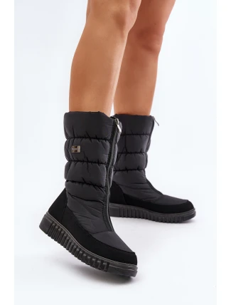 Dámské zateplené sněhule Progress PROGJ-22-136 Černé Dámské zateplené sněhule Progress PROGJ-22-136 Černé