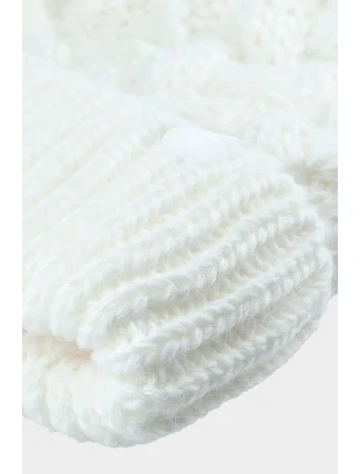 Dívčí zimní čepice 4F Bílá 4FJWAW24ACAPF421-11S