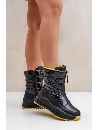 Dámské zimní boty Big Star OO274A395 Černé