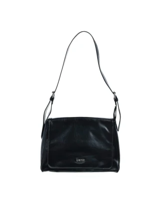 Kabelka Přes Rameno Se Zlatým Řetízkem Big Star OO574048 Černá