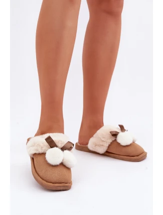 Dámské Pantofle S Kožíškem Camel Nartani Dámské Pantofle S Kožíškem Camel Nartani
