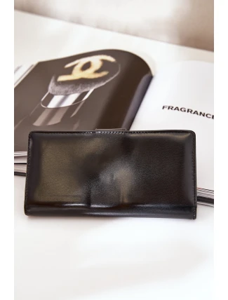 Dámská Peněženka Z Eko Kůže Černá Kalinessa