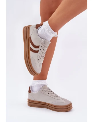 Stylové tenisky na platformě šedé Doriwa Stylové tenisky na platformě šedé Doriwa