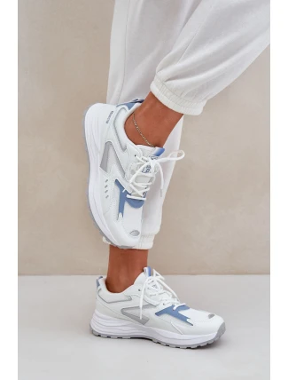 Dámské Sportovní Boty Big Star NN274A094 HI-POLY SYSTEM Bílo-Modré Dámské Sportovní Boty Big Star NN274A094 HI-POLY SYSTEM Bílo-Modré