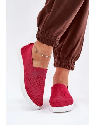 Dámské Tenisky Slip-on Big Star FF274A605 Fuchsie