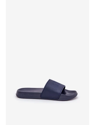 Lehké Pěnové Pantofle Pánské Big Star MM174323 Tmavě Modré