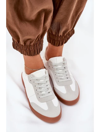 Dámské Tenisky Big Star RR274371 Bílá-Šedá