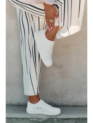 Textilní Dámské Tenisky Big Star RR274405 Bílé