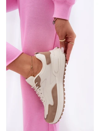 Dámské sneakers Big Star RR274A216 HI-POLY SYSTEM Béžové