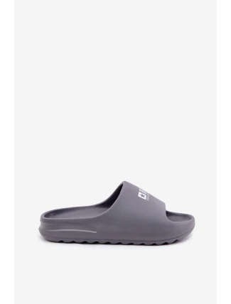 Pěnové Pánské Sandály S Logem Big Star RR174A013 Šedé